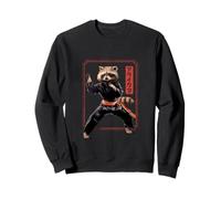 Kung Fu Raccoon Arti Marziali Felpa