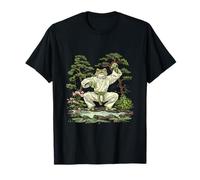 Kung Fu Rana Foresta Arti Marziali Kickboxing Rana Taekwondo Maglietta
