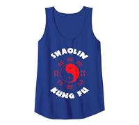 Kung Fu Shaolin Canotta, Donna, Blu Reale, M