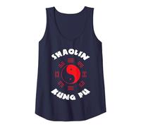 Kung Fu Shaolin Canotta, Donna, Navy, XL