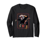 Kung Fu Tiger Arti Marziali Maglia a Manica