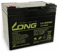 KUNG LONG Accumulatore al piombo U1-36NE, 12 V/36 Ah, resistente ai cicli