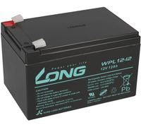 Kung Long Batteria 12V 12Ah Pb WPL12-12 Longlife 10 Anni Dopo EURBAT