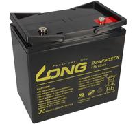 Kung Long Batteria A Gela 12V 62Ah WP-22NF305CN Cicli Resistente MP62-12C