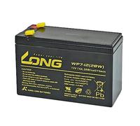 Kung Long - Batteria al piombo WP7-12 (28 W) con attacco Faston da 6,3 mm, 12 V/7 Ah
