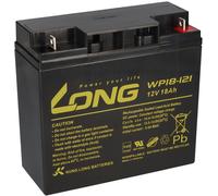Batteria 18 Ah 12 V AGM WP18 - 12I resistente ai cicli, al piombo, per tosaerba, per barca, scooter, 17 Ah, 19 Ah, 20 Ah, 22 Ah, 23 Ah