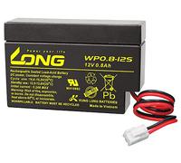 Kung Long WP0.8-12 - Batteria in tessuto non tessuto, 12 Volt, 0,8 Ah con spina JST