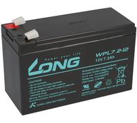Kung Long Batteria Piombo 12V 7,2Ah WPL7.2-12-M-F2 Longlife 10 Anni