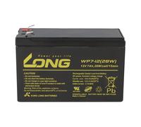 Kung Lungo Vds WP7-12 (28W) F1 12V 7Ah Piombo AGM Batteria 7,2Ah 8Ah Ups 9Ah Al