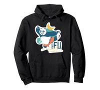 Kungfu Panda Kung Fu Action Leap Design Felpa con Cappuccio