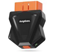 kungfuren OBD2 Diagnosi Bluetooth 5.4 Auto Scanner per iOS & Android | Dispositivo diagnostico auto multimarca, lettore di codici e luce del motore, strumento diagnostico con sistema OBDII