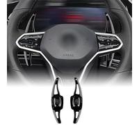 KUNGKIC ABS Volante Paddle Shift Estensioni Per VW Volkswagen Golf 8 MK8 2020 2021 2022 Interno Decorazione Accessori 2 PCS Nero