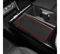 KUNGKIC Tappetino antiscivolo per porta dell'auto, per Hyundai Tucson 2025, 15 pezzi (rosso)