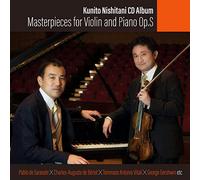 西谷国登 Kunito Nishitani CD Album ”Masterpieces for violin and piano” Op.S D00EM07857