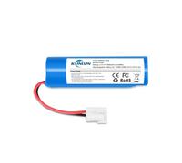 KUNLUN 3,7V 3500mAH Li-ion Batteria per Leifheit Dry & Clean 51000, 51002, 51113, 51114, 51146 Aspirapolvere, Batteria di Ricambio per pulizia finestre