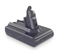 KUNLUN Batteria per Dyson V6, Batteria di Ricambio 21.6V Li-ion Compatibile con Dyson DC62 DC58 DC59 DC61 DC62 DC72 DC74 Extra, Fluffy, Trigger, Absolute SV03 SV04 SV05 SV06 SV07 SV09 Aspirapolvere