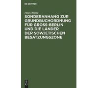 Kuno Schwarze Für Groß-Berlin Und Die Länder Der Sowjetischen (Copertina rigida)