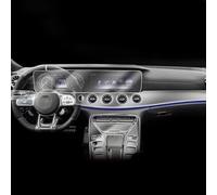 KUNQING Pellicola protettiva per schermo GPS per navigazione auto, pellicola trasparente invisibile in TPU, per Mercedes Benz AMG GT 4 porte X290 GT63 2019-2025