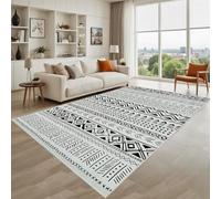 Kunsen Moisture Barrier Tappeti Soggiorno Verde, Grigio, Nero 200X250Cm Pelo Corto Geometrie Moderne Per Cucine Da Corridoio