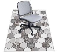 Kunsen Salvapavimento Tappetino Protettivo Protezione Parquet e Pavimenti Duri - Tappeto Protettivo Sottosedia 180X280CM
