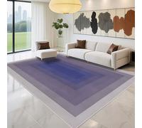 Kunsen Tappeti Camera Letto Non Deformato 130x200cm, viola Moderno design minimalista per il corridoio del soggiorno