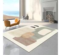 Kunsen Tappeti Per Salotto tappeto stanza Beige Facile da mantenere, moderno e minimalista, adatto la camera letto il soggiorno 120x200CM