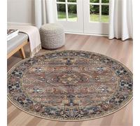 Kunsen Tappeto Piccolo Salotto 40x40cm Blu tappeti bagno moderni Lunghi Per Corridoio Un motivo floreale retrò morbido e antiscivolo da utilizzare in soggiorno vicino al letto