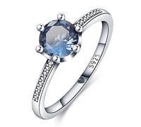 KUNSIR 925 Anelli in Argento Sterling per le Donne