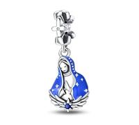 KUNSIR Ciondolo Argento Sterling 925 con Cubic Zirconia Pendenti per Pandora Braccialetti, Compatibile con Braccialetti e Collane europei, perfetto Regali per Moglie e Ragazze C5