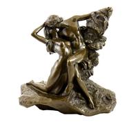 Kunst & Ambiente Auguste Rodin La Primavera Eterna (1884) Scultura in Bronzo al 100%, Statuetta Decorativa, Arte Moderna, Decorazione per la Casa