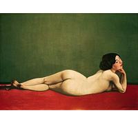 kunst für alle Stampa Artistica/Poster: Felix Edouard Vallotton Nude Stretched out on a Piece of Cloth 1909" - Stampa di Alta qualità, Immagini, Poster artistici, 55x40 cm
