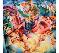 kunst für alle Stampa Artistica/Poster: Umberto Boccioni Elasticity 1916" - Stampa di Alta qualità, Immagini, Poster artistici, 100x100 cm