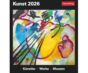 Kunst Tagesabreißkalender 2026 - Kulturkalender - Künstler, Werke, Museen: Kunstvoller Tageskalender 2026 zum Abreißen. Kultur-Kalender mit hochkarätigen Kunstwerken aus Galerien und Museen aller Welt