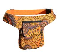 Kunst und Magie Marsupio Mandala-Print Donna Arancione