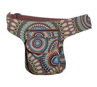Kunst und Magie Marsupio Mandala-Print Donna Marrone