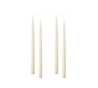 Kunstindustrien® Candele affusolate, prodotte in Danimarca, 42 colori disponibili, candele antigoccia e senza fumo, candele a lunga durata 15 ore, set regalo con candele non profumate, 4 pezzi. 2,2 x