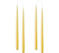 Kunstindustrien Candele affusolate, Prodotto in Danimarca, 42 colori disponibili, Candele da cena antigoccia e senza fumo, Candele che bruciano a lungo 15 ore, Set regalo candele non profumate, 4 pezz