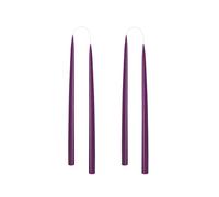 Kunstindustrien® Candele Coniche - Confezione da 4, 35 cm - Realizzate in Danimarca, Candele a Lunga Durata 15h, Bastoncini di Candela Non Profumati e Senza Fumo - Candele Eleganti Alte per Matrimoni