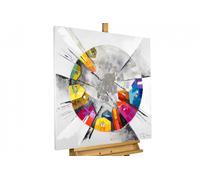 KunstLoft® Dipinto acrilico 'Atmosfera metropolitana sottosopra' | dipinto a ..