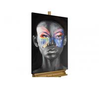 KunstLoft® Dipinto acrilico 'Butterfly Transformation' | dipinto a mano 60x90cm