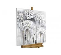 KunstLoft® Dipinto acrilico 'Candida innocenza' | dipinto a mano 80x80cm