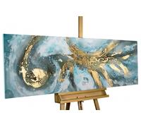 KunstLoft® Dipinto acrilico 'Enigma' | dipinto a mano 150x50cm