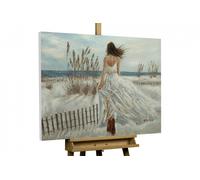 KunstLoft® Dipinto acrilico 'Eye on the Horizon' | dipinto a mano 100x70cm