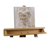 KunstLoft® Dipinto acrilico 'Heart-warming' | dipinto a mano 30x30cm