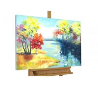 KunstLoft® Dipinto acrilico 'Last Summer Days' | dipinto a mano 90x60cm