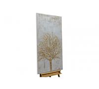 KunstLoft® Dipinto acrilico 'Life Tree' | dipinto a mano 60x120cm