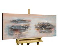 KunstLoft® Dipinto acrilico 'Morning Lights' | dipinto a mano 120x60cm
