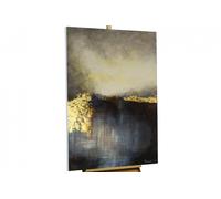 KunstLoft® Dipinto acrilico 'Mountainside by Dawn' | dipinto a mano 80x120cm