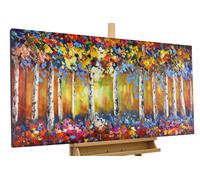 KunstLoft® Dipinto acrilico 'Season Change' | dipinto a mano 120x60cm