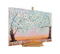 KunstLoft® Dipinto acrilico 'Sweet Summer Evening' | dipinto a mano 120x80cm